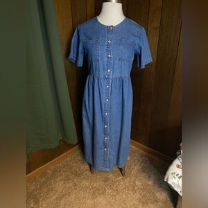 Vintage Womens CAROLINA BLUES Dress